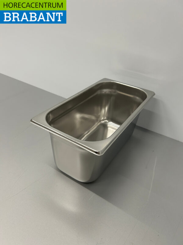 Edelstahl Gastronorm GN Tablett 1/3 GN Tiefe 150 mm Horeca – Bild 2