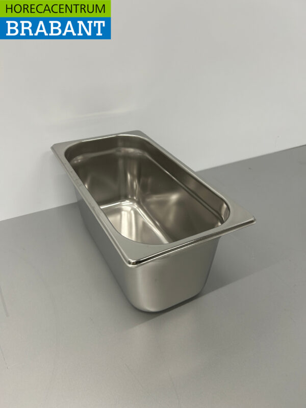 Edelstahl Gastronorm GN Tablett 1/3 GN Tiefe 150 mm Horeca – Bild 3