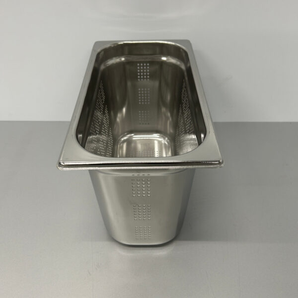 Gelochtes Gastronormtablett aus Edelstahl GN Tablett 1/3 GN Tiefe 200 mm Horeca