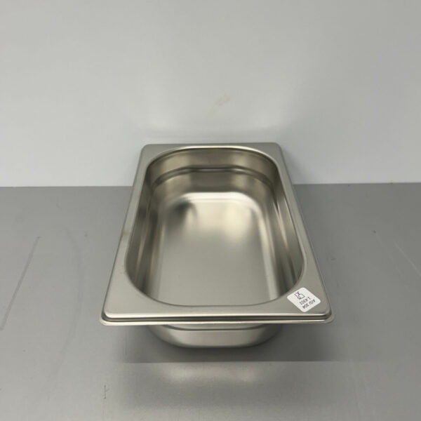 Edelstahl Gastronorm GN Tablett 1/4 GN Tiefe 65 mm Horeca