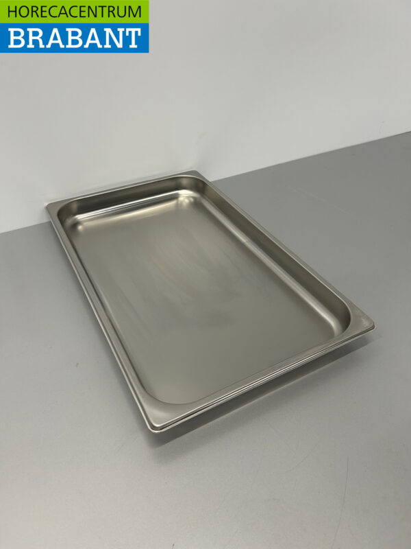 Edelstahl Gastronorm Tablett GN Tablett 1/1 GN Tiefe 40 mm Horeca – Bild 2