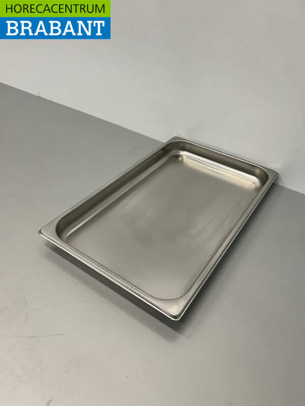 Edelstahl Gastronorm Tablett GN Tablett 1/1 GN Tiefe 40 mm Horeca – Bild 3
