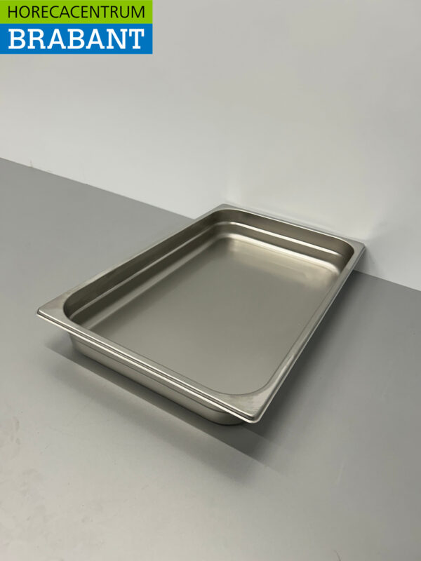 Edelstahl Gastronorm Tablett GN Tablett 1/1 GN Tiefe 65 mm Horeca – Bild 3