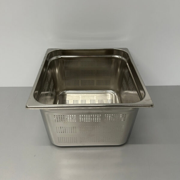 Gelochtes Gastronormtablett aus Edelstahl GN Tablett 2/3 GN Tiefe 200 mm Horeca