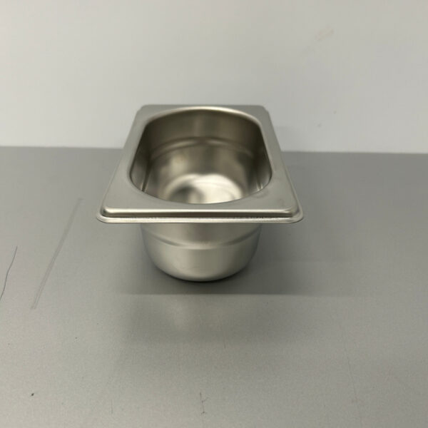 Edelstahl Gastronorm GN-Tablett 1/9 GN-Tiefe 65 mm Catering