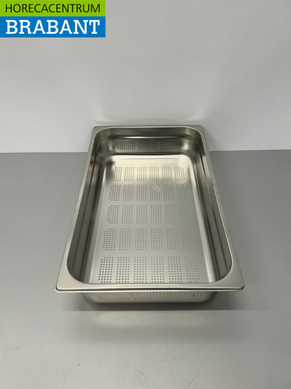 Gelochtes Gastronormtablett aus Edelstahl GN-Tablett 1/1 GN-Tiefe 100 mm Horeca