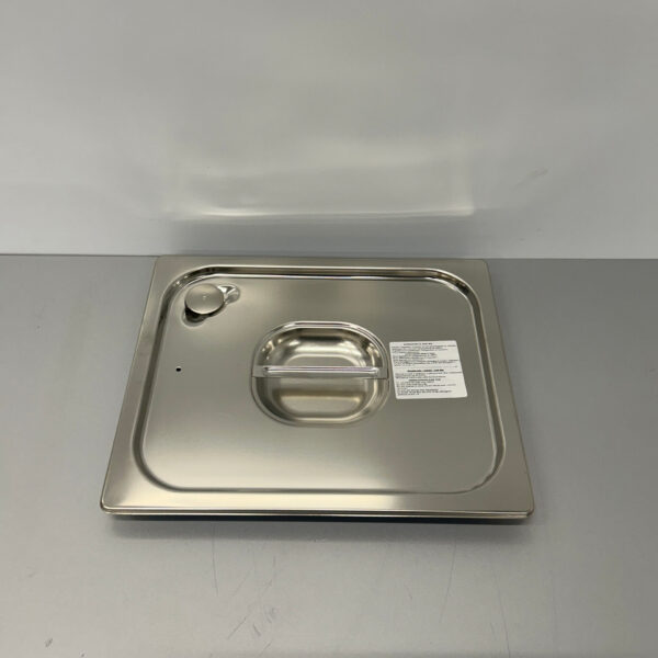 Edelstahl Gastronorm GN Deckel 1/2 GN mit Silikon-Dichtrand Catering