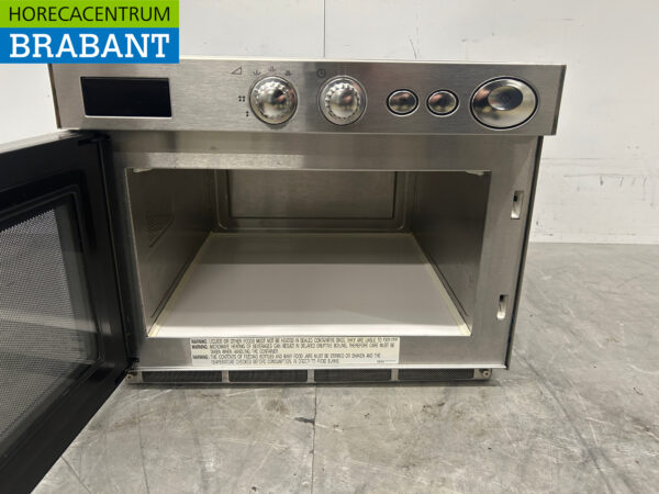Edelstahl Mikrowelle Samsung 1000 Watt 230V Catering – Bild 4