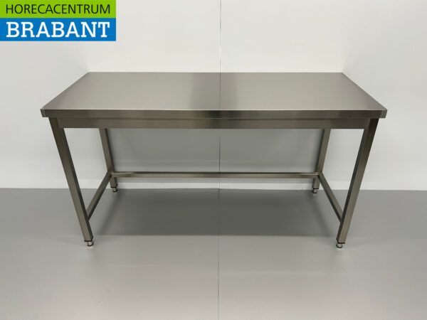 Edelstahl Arbeitstisch Edelstahl Tisch Basic-line 150 x 60 x 85 cm Catering