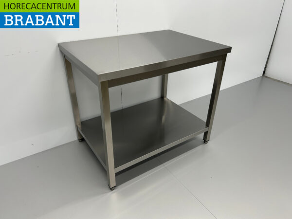 Edelstahl Arbeitstisch Premium-line 100 x 70 x 85 cm Catering – Bild 2