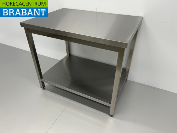 Edelstahl Arbeitstisch Premium-line 100 x 70 x 85 cm Catering – Bild 3