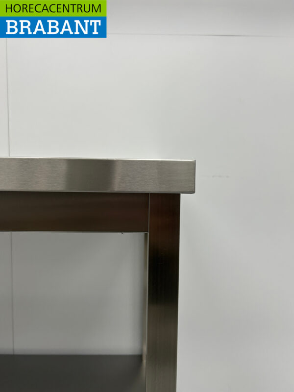 Edelstahl Arbeitstisch Premium-line 100 x 70 x 85 cm Catering – Bild 4