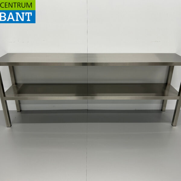 HCB Edelstahl Doppel-Etagere Brücke 180 x 35 x 70 cm Catering