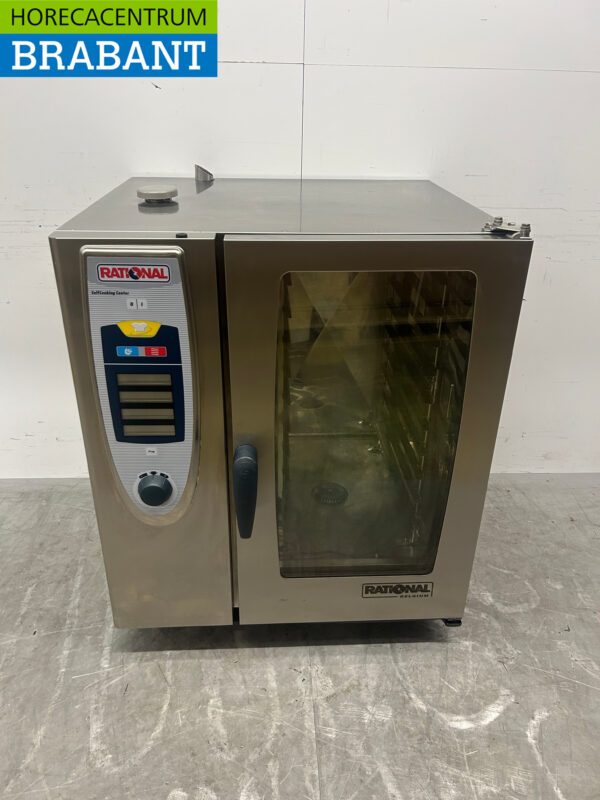 Edelstahl Rational SCC101 SelfCookingCenter Combisteamer Dampfgarer 10 x 1/1 GN/Gastronorm 400V Horeca