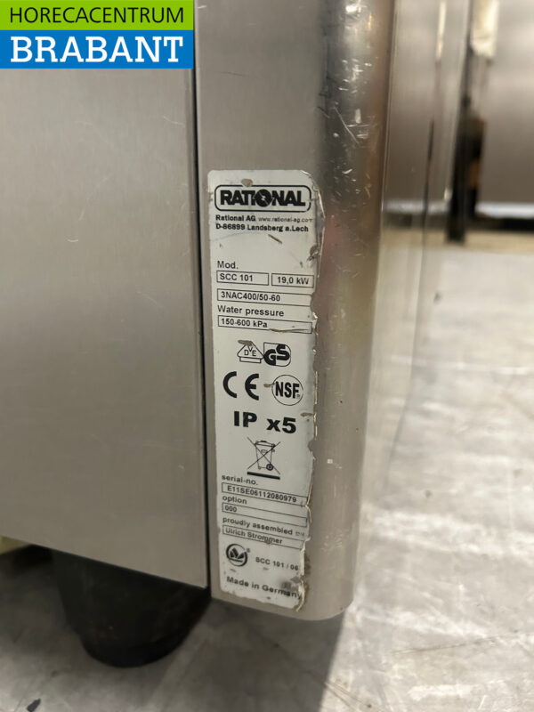 Edelstahl Rational SCC101 SelfCookingCenter Combisteamer Dampfgarer 10 x 1/1 GN/Gastronorm 400V Horeca – Bild 7