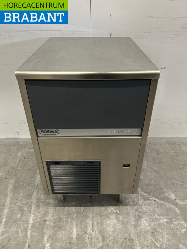 Edelstahl Brema GB 902 A-Q Scherbeneismaschine Scherbeneismaschine 113 kg p/24h 230V Horeca
