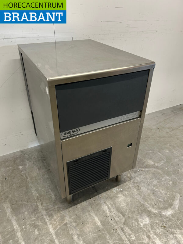 Edelstahl Brema GB 902 A-Q Scherbeneismaschine Scherbeneismaschine 113 kg p/24h 230V Horeca – Bild 2