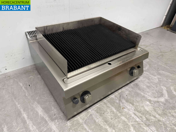 Edelstahl Zanussi Grill Griddle GAS Erdgas 80 cm Horeca – Bild 4