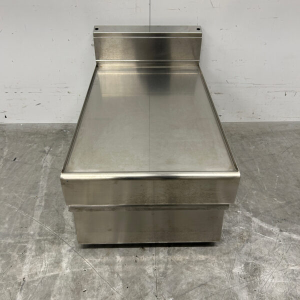 Arbeitsschrank aus Edelstahl Neutraler Blindschrank mit Schublade 40 cm Catering