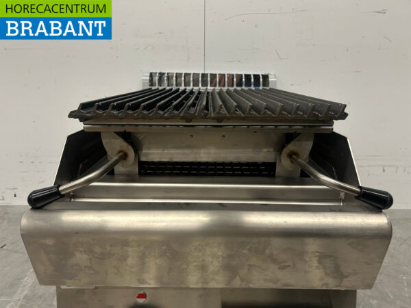 Edelstahl Diamond Lava Grill Steingrill 40 cm Gas Catering – Bild 4