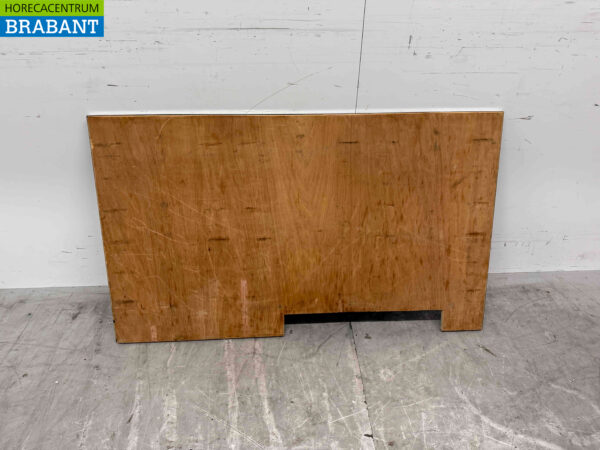 Arbeitsplatte aus Edelstahl 118,5 x 70 cm Horeca – Bild 2