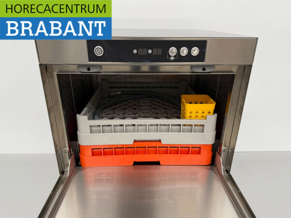 Asber Profi-line Geschirrspüler aus Edelstahl Geschirrspüler mit Ablaufpumpe und Seifenpumpen 230V Horeca – Bild 4