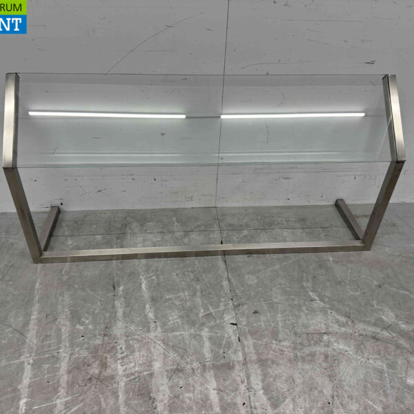 Edelstahl-Atemschutzgitter 126 cm Horeca