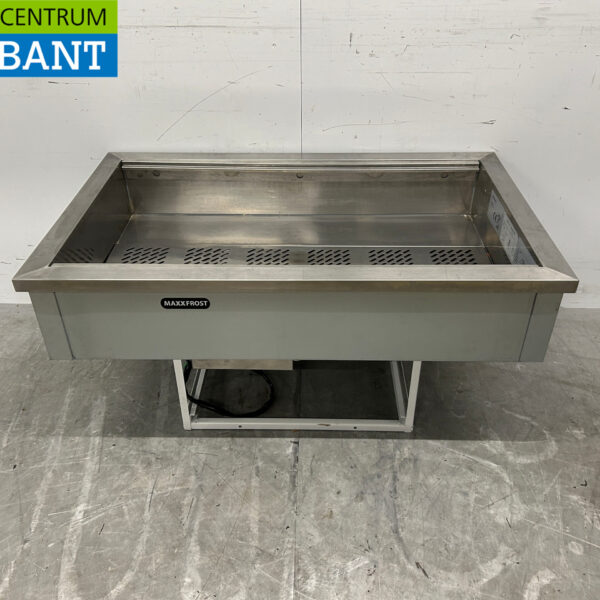 Maxxfrost Einbau-Bain-Marie aus Edelstahl 3 x 1/1 GN 230V Horeca