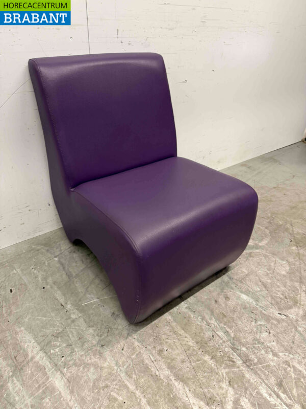 Design Stuhl lila Catering – Bild 2