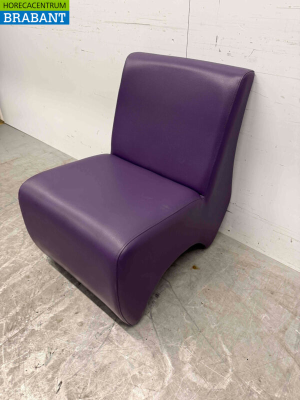 Design Stuhl lila Catering – Bild 3