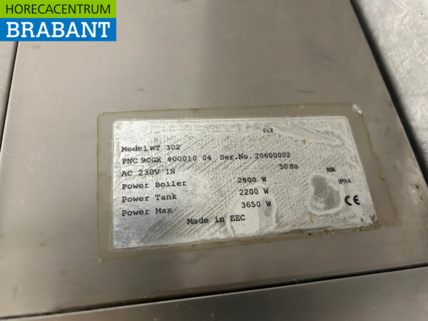 Edelstahl Electrolux WT-3 Geschirrspüler Frontlader 230V Horeca – Bild 6
