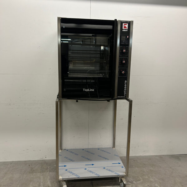 Edelstahl Ubert RT-403 Hähnchengrill Grill 5 Körbe 400V Catering