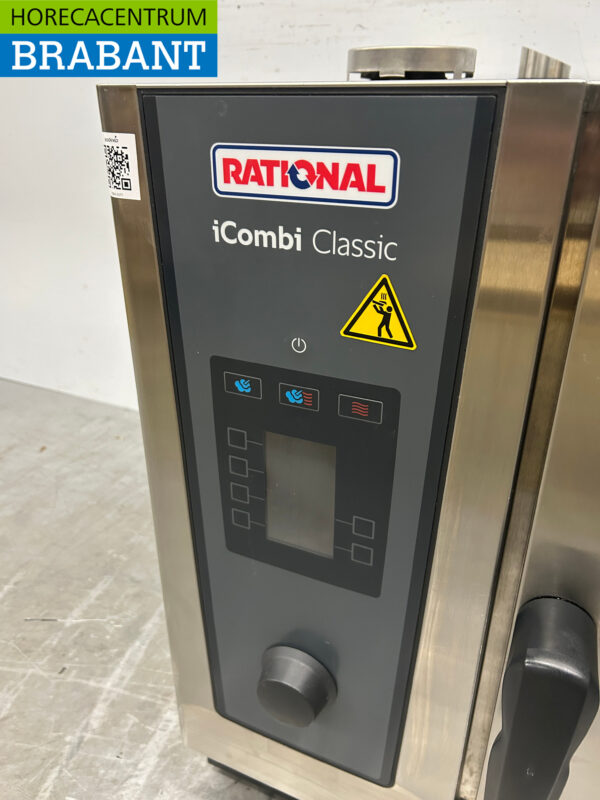 Rational iCombi Classic 6-1/1E Combisteamer Dampfgarer aus Edelstahl 400V Horeca – Bild 4