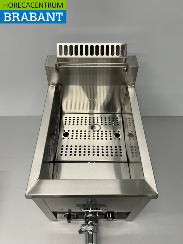 Edelstahl Friteuse Fritteuse 21 Liter PROPAAN Gas Horeca – Bild 5