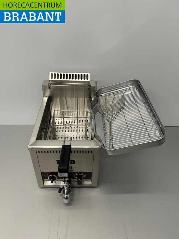 Edelstahl Friteuse Fritteuse 21 Liter PROPAAN Gas Horeca – Bild 7