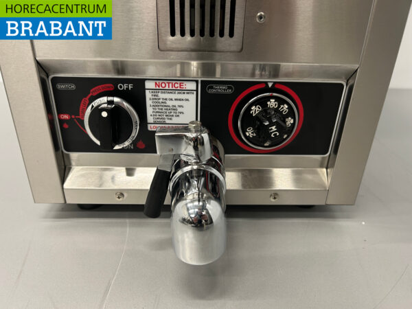 Edelstahl Friteuse Fritteuse 21 Liter PROPAAN Gas Horeca – Bild 8