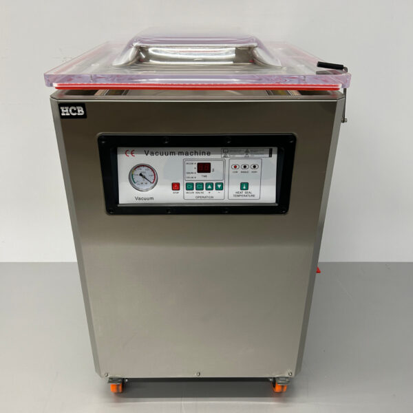 Edelstahl Mobile Vakuummaschine Double Seal 500 mm 230V Catering