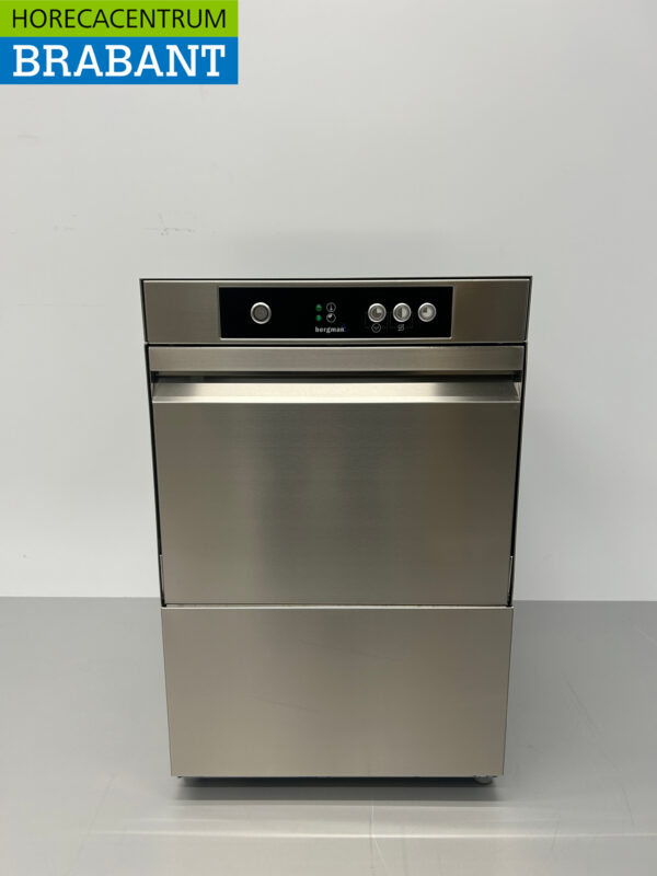Edelstahl Asber 40 Gläserspülmaschine Gläserspüler mit Wasserenthärter und Ablaufpumpe 230V Horeca