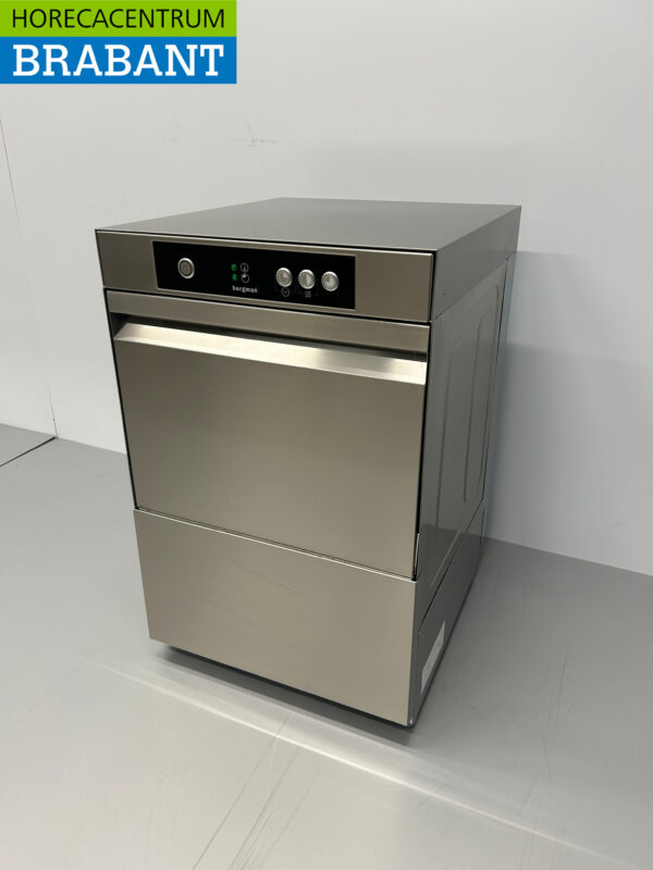 Edelstahl Asber 40 Gläserspülmaschine Gläserspüler mit Wasserenthärter und Ablaufpumpe 230V Horeca – Bild 2