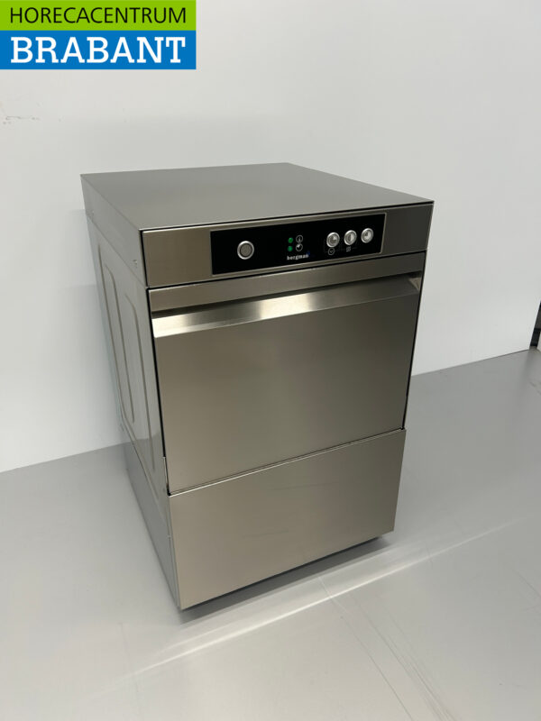 Edelstahl Asber 40 Gläserspülmaschine Gläserspüler mit Wasserenthärter und Ablaufpumpe 230V Horeca – Bild 3