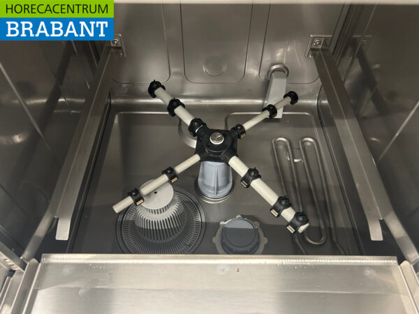 Edelstahl Asber 40 Gläserspülmaschine Gläserspüler mit Wasserenthärter und Ablaufpumpe 230V Horeca – Bild 5