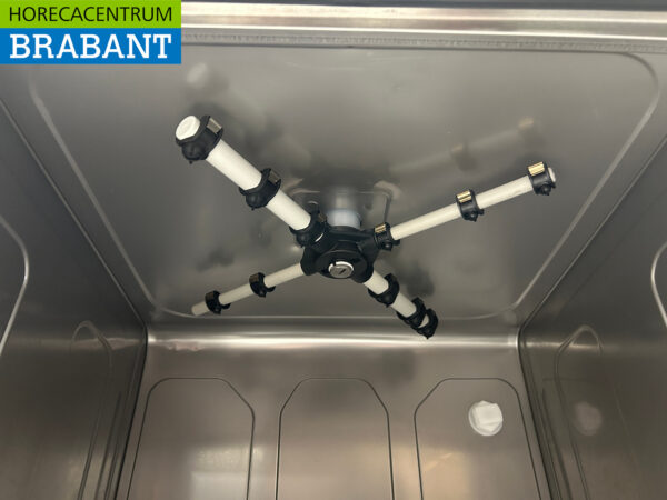 Edelstahl Asber 40 Gläserspülmaschine Gläserspüler mit Wasserenthärter und Ablaufpumpe 230V Horeca – Bild 6