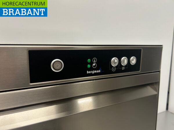 Edelstahl Asber 40 Gläserspülmaschine Gläserspüler mit Wasserenthärter und Ablaufpumpe 230V Horeca – Bild 7