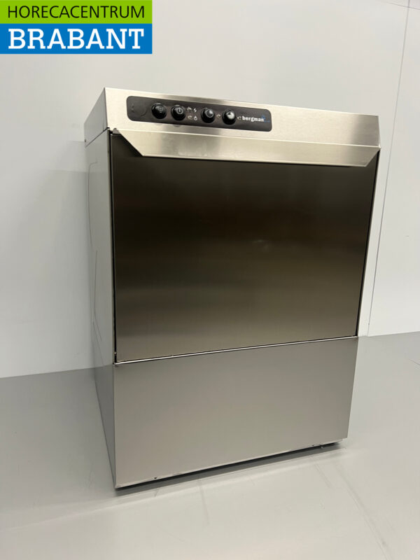 Edelstahl Adler ECO Geschirrspüler Frontlader mit Abtropfpumpe und Seifenspender 230V Horeca – Bild 3