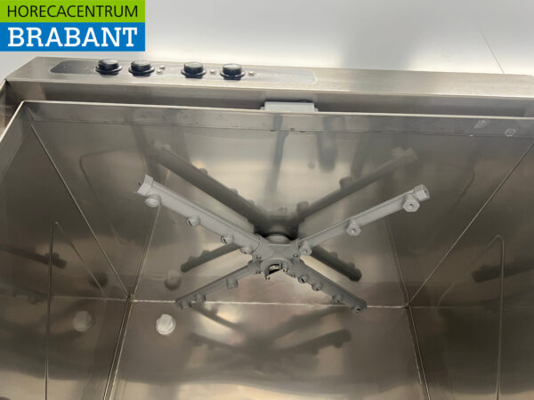 Edelstahl Adler ECO Geschirrspüler Frontlader mit Abtropfpumpe und Seifenspender 230V Horeca – Bild 7