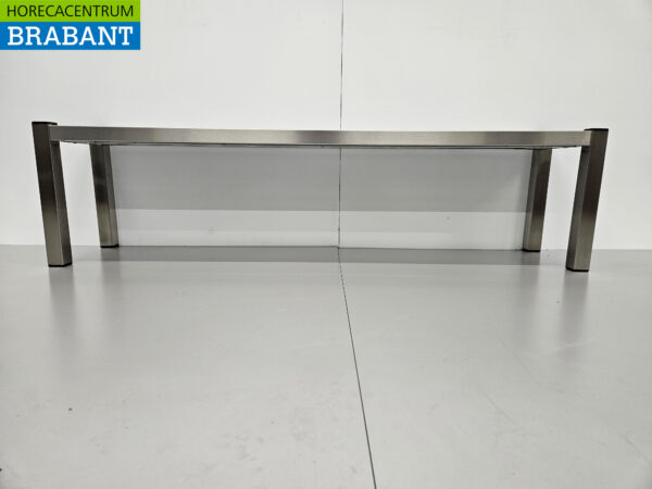 Edelstahl HCB Etagere Brücke Premium-line 140 cm Horeca – Bild 5