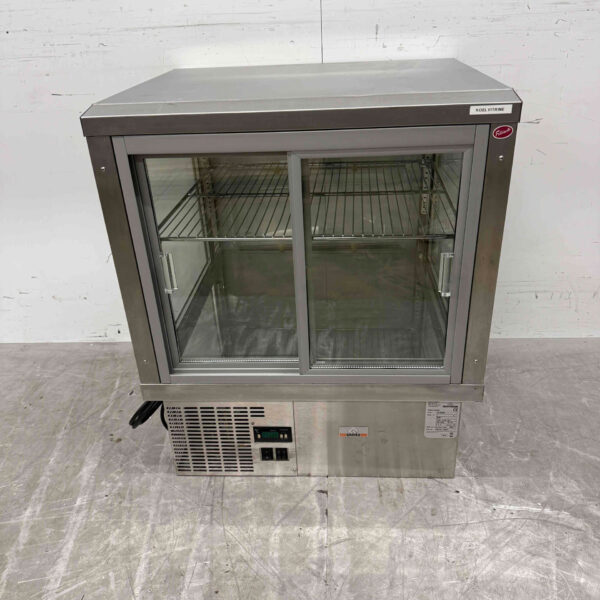 Edelstahl Gamko Chiller Kühlvitrine Kühlung 64,5 cm 230V Horeca