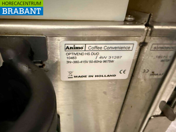Animo Optivend HS Duo Kaffeemaschine 400V Horeca – Bild 5
