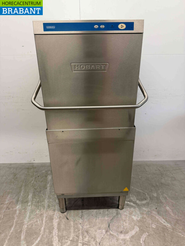 Hobart Edelstahl-Durchlaufspülmaschine 400V Horeca