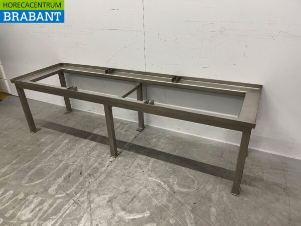 Sockel aus Edelstahl 190 x 57,5 x 53 cm Catering – Bild 2